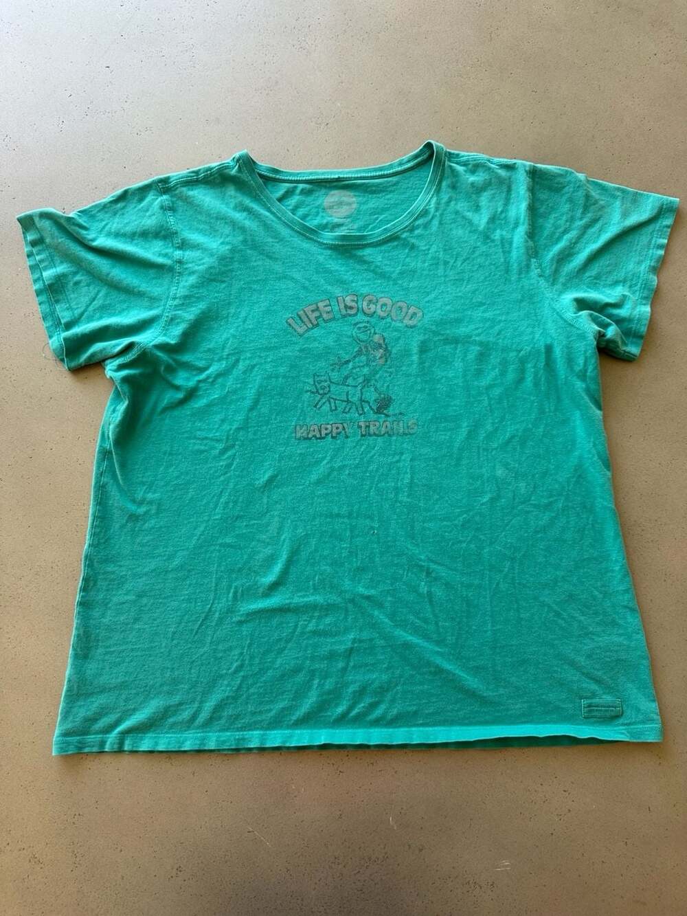 Life is Good Women's Happy Trails Crusher T-Shirt